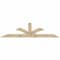 Ekena Millwork Richland Rough Sawn Timber Gable Bracket, Douglas Fir, 108"W x 27"H x 6"D x 6"F, 6/12 Pitch GBW108X27X0606RIC00RDF - alternate 1
